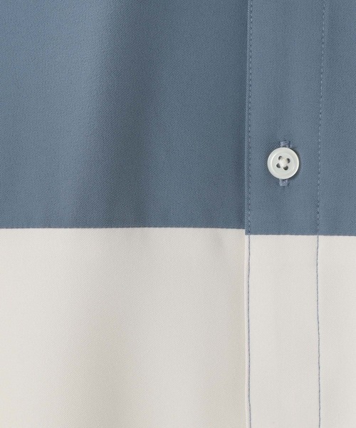 RAGEBLUE（レイジブルー）の「ラグイージー/ドルマンスリーブビッグシャツ（シャツ/ブラウス・メンズ・ライトブルー/ブラック/パープル/ブラウン/オフホワイト/グリーン/その他8/ブルー・SMALL/MEDIUM/LARGE）」の12枚目の写真