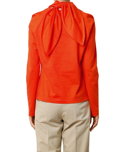 LE CIEL BLEU（ルシェルブルー）の「タイネックトップ / Tie Neck Top