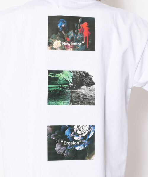 A4A（エーフォーエー）の「A4A(エーフォーエー) 3PHOTO SST スリーフォトショートスリーブT（Tシャツ/カットソー・メンズ・ホワイト/ブラック・FREE）」の10枚目の写真