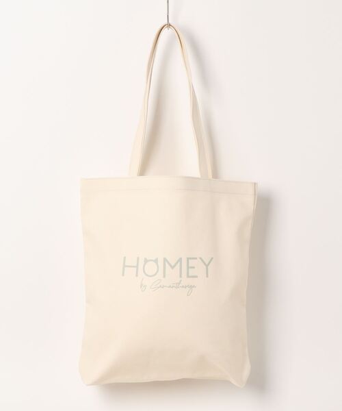 SAMANTHAVEGA（サマンサベガ）の「HOMEY　キャンバスバッグ(M)（ハンドバッグ・レディース・グレー/オフホワイト/ピンク・FREE）」の10枚目の写真
