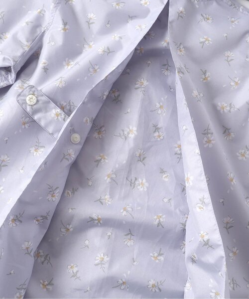 apres les cours（アプレレクール）の「GIRL'Sランドコート(いちご柄・花柄)（レインコート/ポンチョ・キッズ・ラベンダー/ピンク・100/120/130/110）」の10枚目の写真