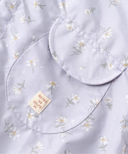 apres les cours（アプレレクール）の「GIRL'Sランドコート(いちご柄・花柄)（レインコート/ポンチョ・キッズ・ラベンダー/ピンク・100/120/130/110）」の11枚目の写真