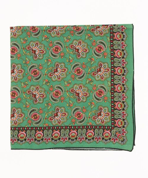 collex（コレックス）の「Vintage scarf（バンダナ/スカーフ・レディース・レッド系その他/ブラウン/イエロー/グリーン系その他/オレンジ系その他2/グリーン系その他2/オレンジ系その他・フリー）」の4枚目の写真