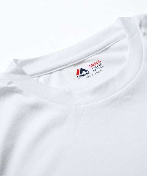 MAJESTIC（マジェスティック）の「【Majestic/マジェスティック】ドライメッシュクルーネックＴシャツ　2枚組（Tシャツ/カットソー・メンズ・ホワイト/ブラック・X-LARGE/SMALL/MEDIUM/LARGE）」の15枚目の写真
