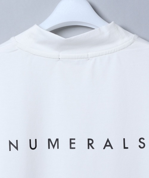 NUMERALS]ロゴモックネックTシャツ（Tシャツ/カットソー