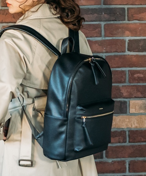 MURUA（ムルーア）の「MURUA (ムルーア) デイパック SNAP MR-B957（バックパック/リュック・レディース・ブラック/ネイビー/グレー・FREE）」の16枚目の写真