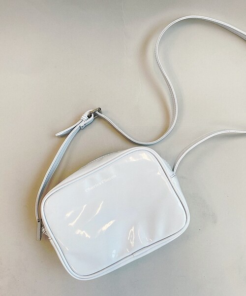 Charles Chaton(シャルルシャトン)の「candy ポシェット(ショルダーバッグ・レディース・ブラック/ホワイト/サックスブルー/ピンク/イエロー・FREE)」の3枚目の写真