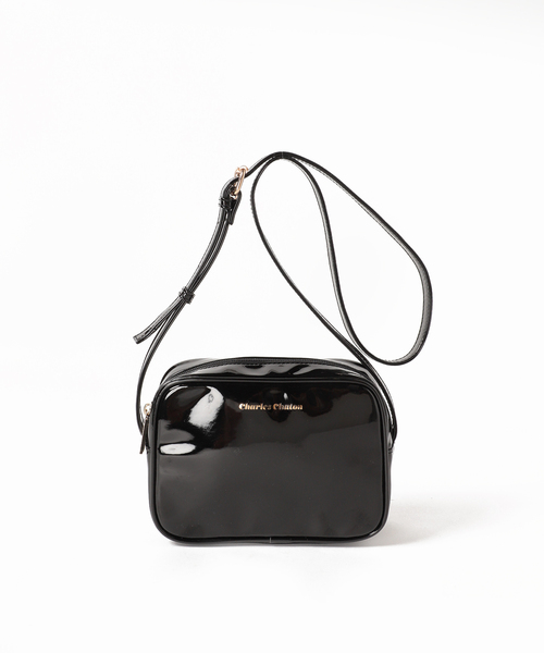 Charles Chaton(シャルルシャトン)の「candy ポシェット(ショルダーバッグ・レディース・ブラック/ホワイト/サックスブルー/ピンク/イエロー・FREE)」の14枚目の写真