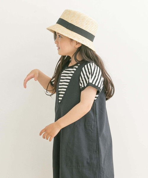 FORK&SPOON（フォークアンドスプーン）の「『親子リンク』FORK&SPOON　ボーダーワイドTシャツ(KIDS)（Tシャツ/カットソー・キッズ・ホワイト系その他/ブラック系その他・120/105/135）」の14枚目の写真