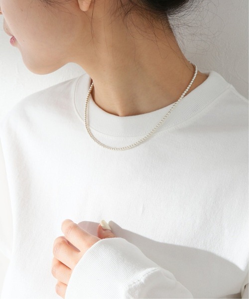 Harpo（アルポ）の「【Harpo/アルポ】3mmナバホパール40.64cm：ネックレス（ネックレス・レディース・シルバー・FREE）」の5枚目の写真