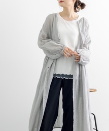 PUAL CE CIN | 【Du noir】ラミーリネン 2WAYワンピース(ワンピース)