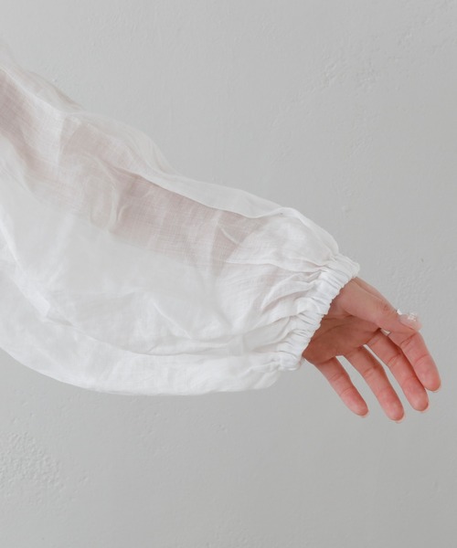 PUAL CE CIN(ピュアルセシン)の「【Du noir】ラミーリネン 2WAYワンピース(ワンピース・レディース・ホワイト/ブラック/グレー・FREE)」の11枚目の写真