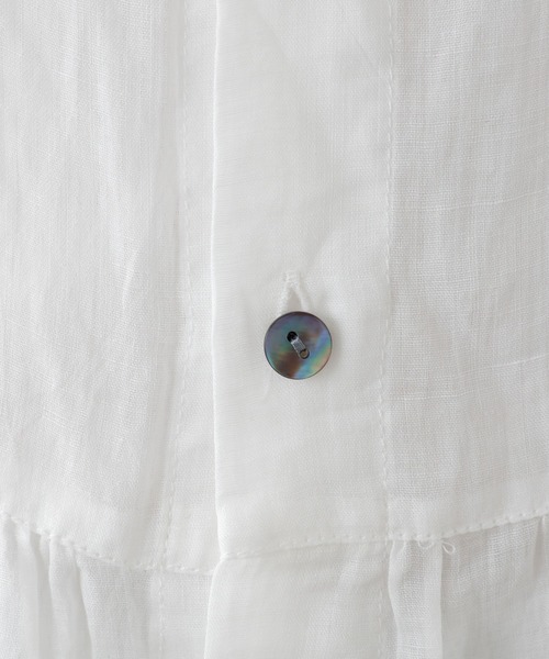 PUAL CE CIN(ピュアルセシン)の「【Du noir】ラミーリネン 2WAYワンピース(ワンピース・レディース・ホワイト/ブラック/グレー・FREE)」の14枚目の写真