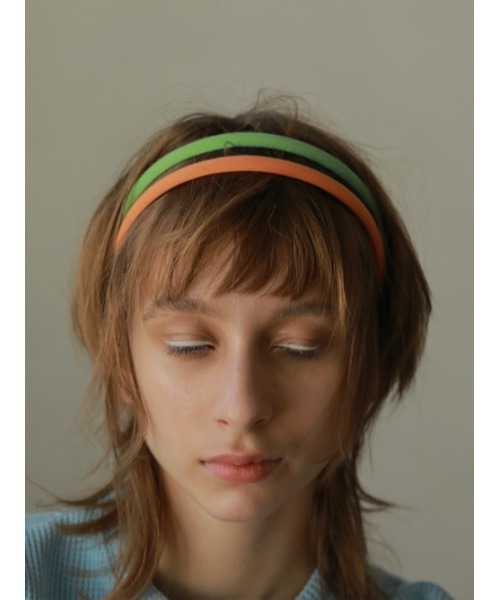 AMAIL（アマイル）の「Candy popcorn hedband（カチューシャ・レディース・ピンク/オレンジ/ミント/ラベンダー・FREE）」の5枚目の写真