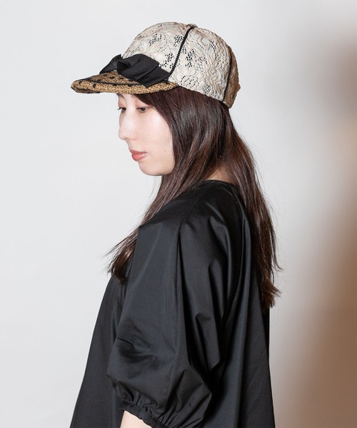 [美品]カシラ レース キャップ CA4LA レース デザイン キャップ 帽子 - メルカリ