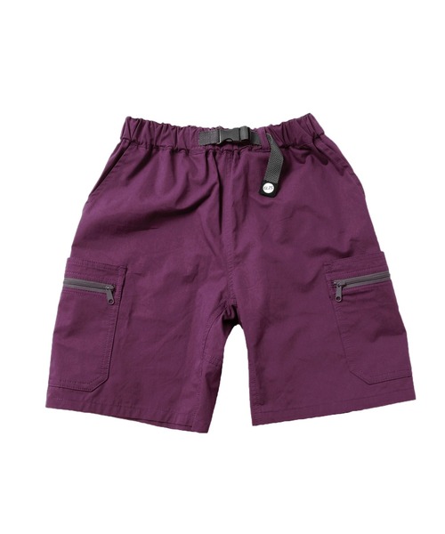 GLAZOS（グラソス）の「ツイルストレッチ・サイドBIGポケットショートパンツ（その他パンツ・キッズ・ベージュ/パープル/ネイビー・140cm/160cm/150cm/130cm/170cm）」の6枚目の写真