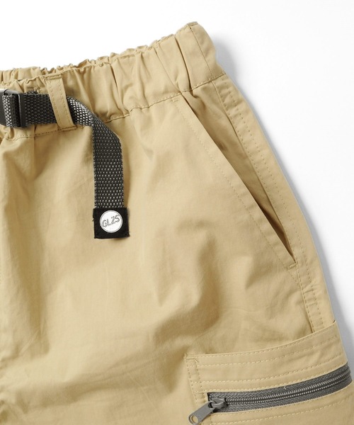 GLAZOS（グラソス）の「ツイルストレッチ・サイドBIGポケットショートパンツ（その他パンツ・キッズ・ベージュ/パープル/ネイビー・140cm/160cm/150cm/130cm/170cm）」の15枚目の写真