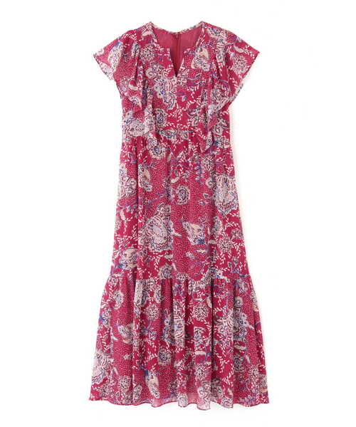 JILL STUART（ジルスチュアート）の「◆サブリナドレスワンピース（ワンピース・レディース・ブルー/ピンク・2/0）」の3枚目の写真