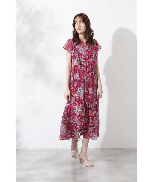 JILL STUART（ジルスチュアート）の「◆サブリナドレスワンピース（ワンピース・レディース・ブルー/ピンク・2/0）」の7枚目の写真