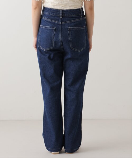 frames RAY CASSIN(フレームスレイカズン)の「S/M展開 デニムストレートパンツ(デニムパンツ・レディース・インディゴブルー/ライトインディゴブルー/キナリ/ブルー系・SMALL/MEDIUM)」の21枚目の写真