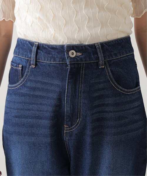 frames RAY CASSIN(フレームスレイカズン)の「S/M展開 デニムストレートパンツ(デニムパンツ・レディース・インディゴブルー/ライトインディゴブルー/キナリ/ブルー系・SMALL/MEDIUM)」の19枚目の写真