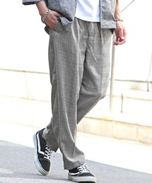 T/Rワイドテーパードパンツ