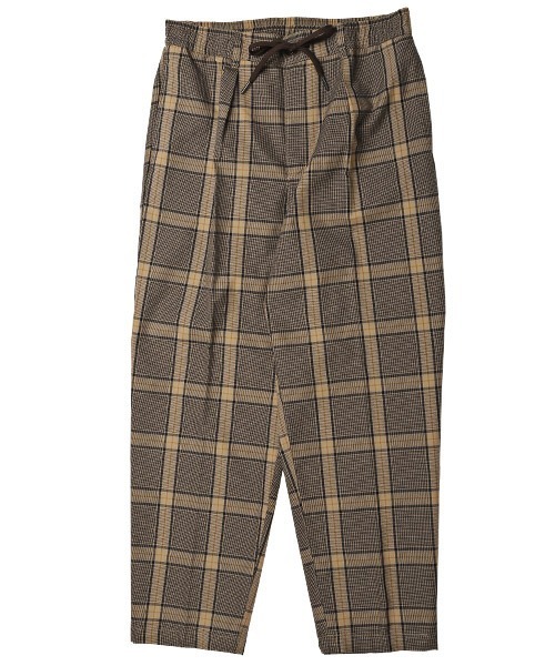 LUXSTYLE(ラグスタイル)の「T/Rワイドテーパードパンツ(スラックス・メンズ・その他/クリーム/ブラウン系その他/ベージュ系その他/グリーン系その他/グレー系その他・M/L)」の19枚目の写真