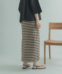 FORK&SPOON | FORK&SPOON　カットソーボーダースカート(スカート)