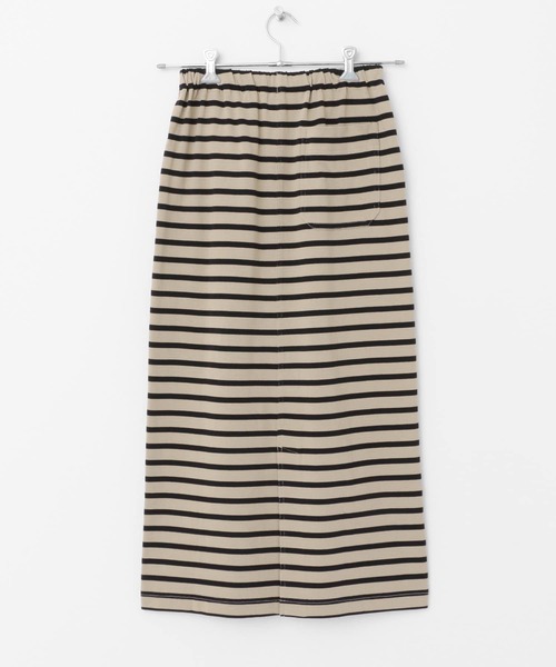 FORK&SPOON(フォークアンドスプーン)の「FORK&SPOON カットソーボーダースカート(スカート・レディース・ブラック系その他/ホワイト系その他・1/2)」の18枚目の写真