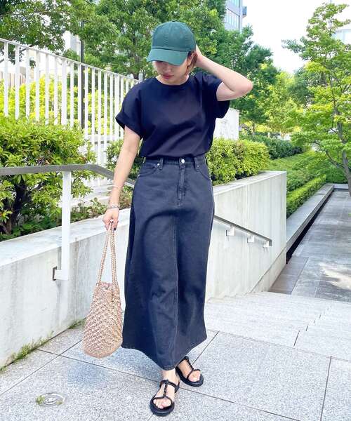 newhattan（ニューハッタン）の「◆【Newhattan】コットンツイルキャップ（キャップ・レディース・チャコールグレー/ブラック/ダークグリーン/パープル系5・00）」の8枚目の写真