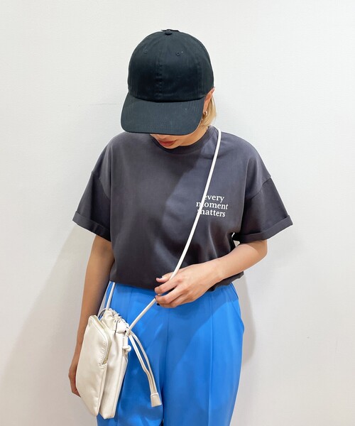 newhattan（ニューハッタン）の「◆【Newhattan】コットンツイルキャップ（キャップ・レディース・チャコールグレー/ブラック/ダークグリーン/パープル系5・00）」の2枚目の写真