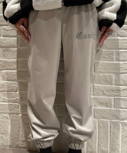 Candy Stripper（キャンディストリッパー）の「CANDY TRACK パンツ（その他パンツ・レディース・ブラック/グレー/ピンク・2）」の6枚目の写真