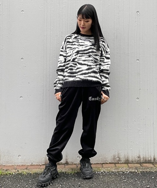 Candy Stripper（キャンディストリッパー）の「CANDY TRACK パンツ（その他パンツ・レディース・ブラック/グレー/ピンク・2）」の15枚目の写真