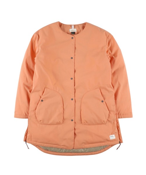 NANGA(ナンガ)の「HINOC RIPSTOP INNER DOWN LONG CARDIGAN W/ヒノックリップストップ インナーダウン ロングカーディガン(ウィメンズ)(ダウンジャケット/コート・レディース・ブラック/アーミー/ネイビー/ベージュ/ブラウン/オレンジ系その他・M/L/S/XL)」の1枚目の写真