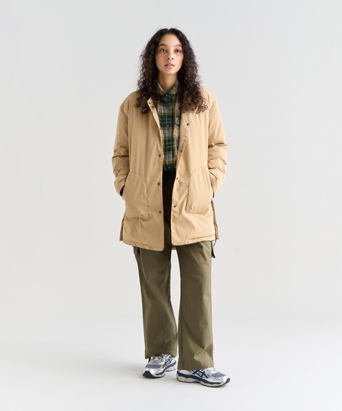 ジャケット・アウター NANGA HINOC RIPSTOP INNER DOWN CARDIGAN Nanga Men's Hinoc Ripstop Inner Down Cardigan in Black Nanga