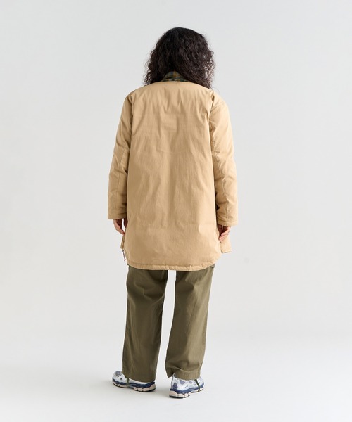 HINOC RIPSTOP INNER DOWN LONG CARDIGAN W/ヒノックリップス