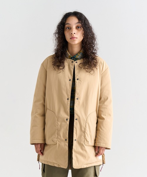 HINOC RIPSTOP INNER DOWN LONG CARDIGAN W/ヒノックリップストップ