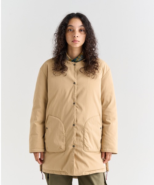 HINOC RIPSTOP INNER DOWN LONG CARDIGAN W/ヒノックリップストップ