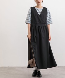 POU DOU DOU | カシュクール風ジャンスカ(ジャンパースカート)