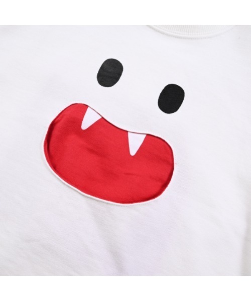 nicohrat（ニコフラート）の「ニコフラート おばけトレーナー（スウェット・キッズ・チャコールグレー/ベージュ系その他6・110cm/140cm/100cm/120cm/130cm/90cm）」の8枚目の写真