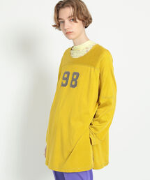 BEAMS BOY | BEAMS BOY / ロゴ フットボール ロングスリーブ Tシャツ(Tシャツ/カットソー)