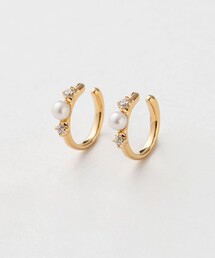 Jouete | ジルコニア×パール イヤリング(イヤリング)