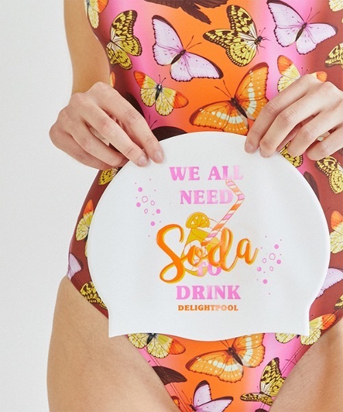 Delightpool ドリンクソーダ スイムキャップ Drink Soda Swim Cap スイムグッズ Delightpool ディライトプール のファッション通販 Zozotown