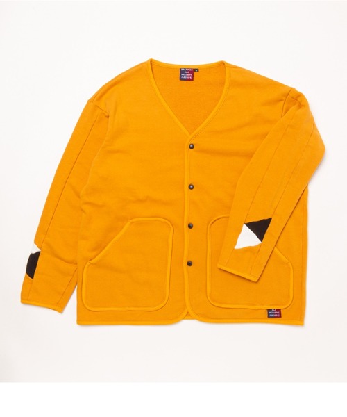 AlexanderLeeChang(アレキサンダーリーチャン)の「AlexanderLeeChang/アレキサンダーリーチャン BLC SWET SANKAKU CARDIGAN(カーディガン/ボレロ・メンズ・マスタード/ブラック/グレー・X-LARGE/MEDIUM/LARGE)」の21枚目の写真