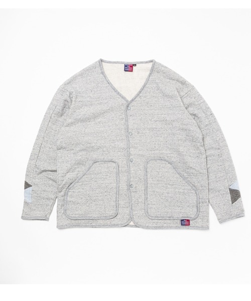 AlexanderLeeChang(アレキサンダーリーチャン)の「AlexanderLeeChang/アレキサンダーリーチャン BLC SWET SANKAKU CARDIGAN(カーディガン/ボレロ・メンズ・マスタード/ブラック/グレー・X-LARGE/MEDIUM/LARGE)」の12枚目の写真