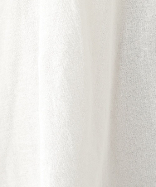 LEPSIM(レプシィム)の「シアーユルトップス 299616(Tシャツ/カットソー・レディース・ブラック/オフホワイト/ライトパープル・FREE)」の7枚目の写真