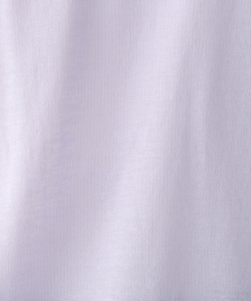 LEPSIM(レプシィム)の「シアーユルトップス 299616(Tシャツ/カットソー・レディース・ブラック/オフホワイト/ライトパープル・FREE)」の11枚目の写真