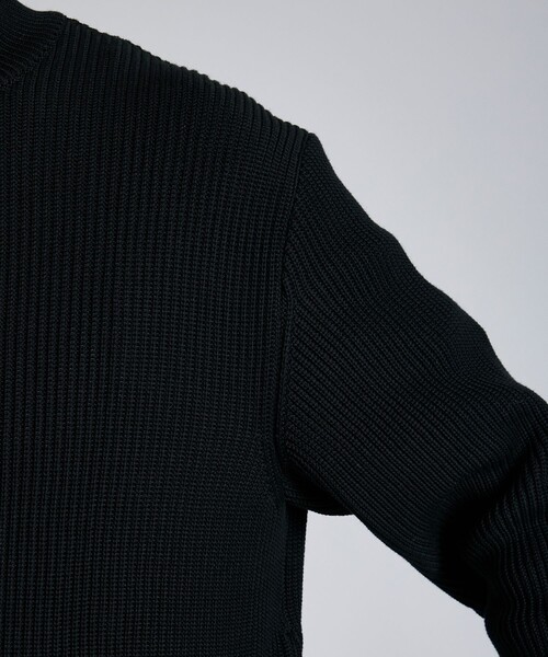 city（シティ）の「DRIVERS KNIT/ドライバーズニット（ニット/セーター・メンズ・ブラック・1/2/3）」の13枚目の写真
