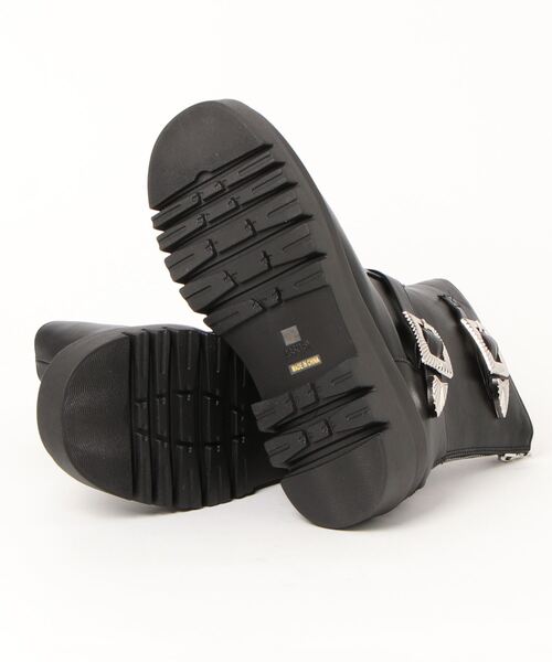 チチカカ（チチカカ）の「エンジニアブーツ（ブーツ・レディース・ブラック/ブラウン・MEDIUM/LARGE）」の4枚目の写真