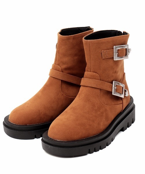 チチカカ（チチカカ）の「エンジニアブーツ（ブーツ・レディース・ブラック/ブラウン・MEDIUM/LARGE）」の12枚目の写真